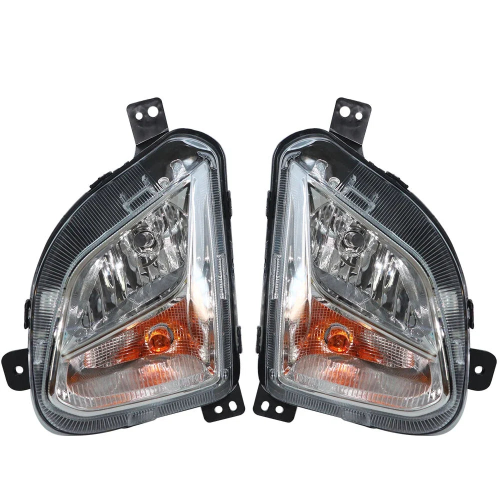 2X Clear Lens Fog Lights for Chevy Equinox (2018–2020)