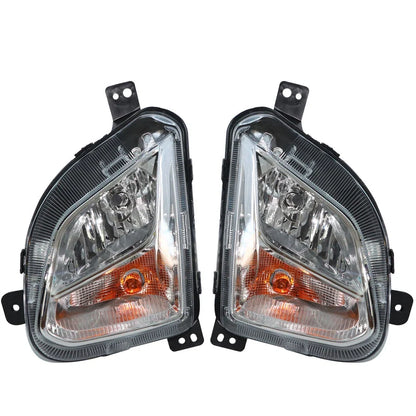 2X Clear Lens Fog Lights for Chevy Equinox (2018–2020)