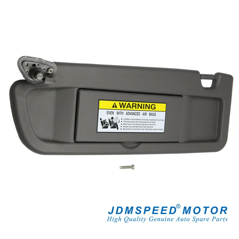 Driver Side Left Dark Gray Sun Visor for Honda Civic (2006–2010) 83280-SNA-A01ZA