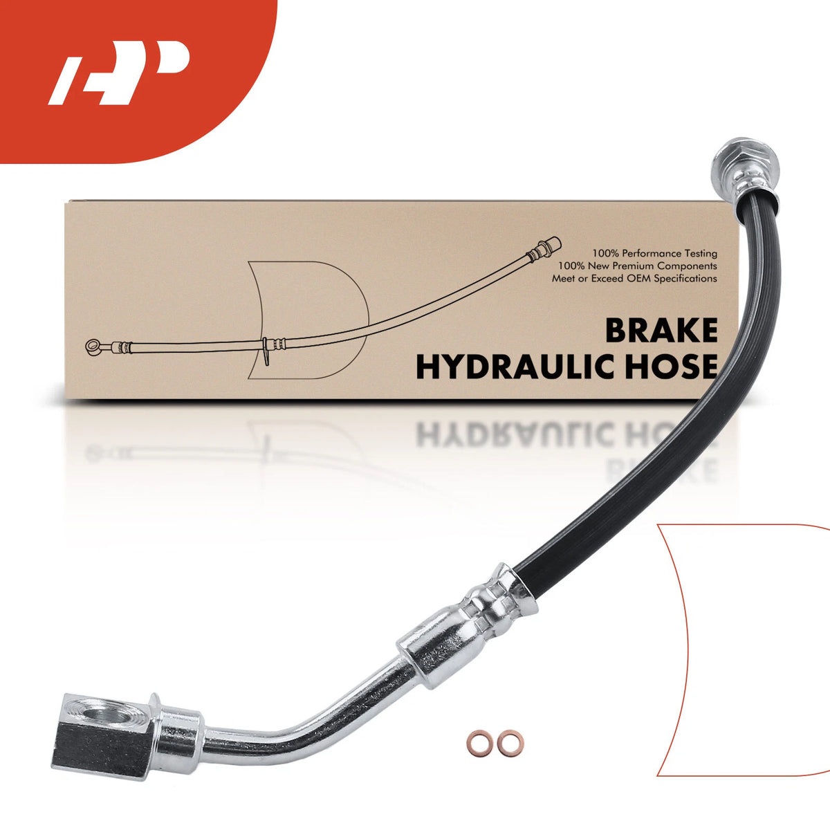 Rear Right Brake Hydraulic Hose for Chevrolet Uplander (2005–2009) 10305085, 15242599, 15899076, 2204702
