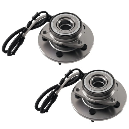 Front LH RH Wheel Hub & Bearing Assembly for Ford F-150 (1997–2000) 515010 4WD