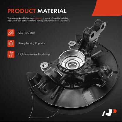 Front Right Steering Knuckle & Hub Bearing for Toyota Matrix (2009–2013) 43211-02210, LK068