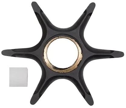 Water Pump Impeller with Key for Evinrude Johnson 105 115 120 HP (1990–2006)