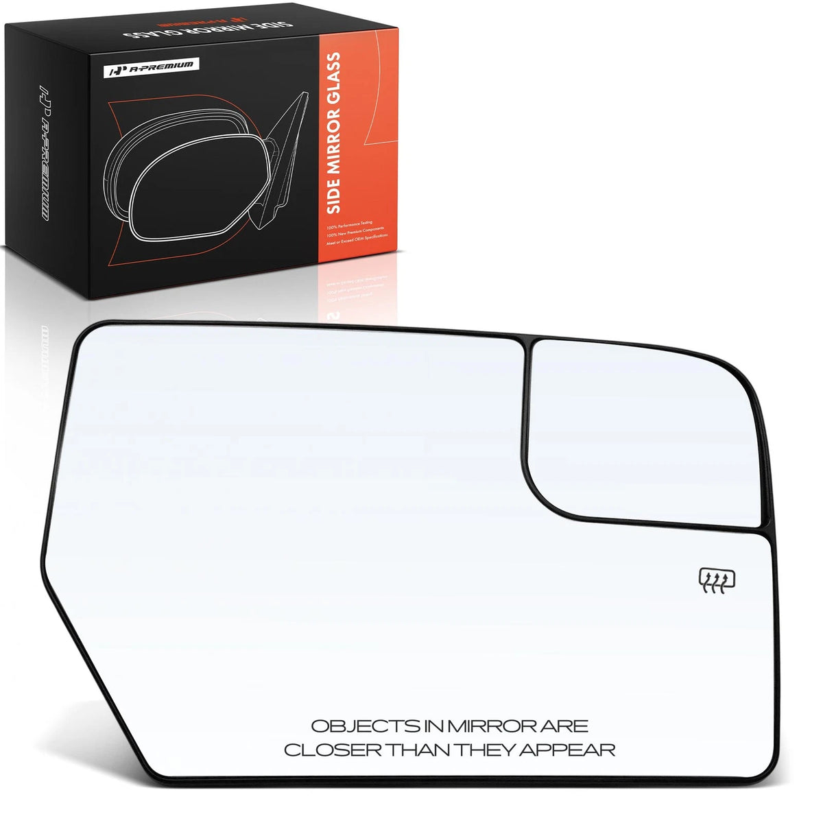 Power Mirror Glass with Spotter & Heated for Lincoln (CL1Z17K707A, FO1325160)