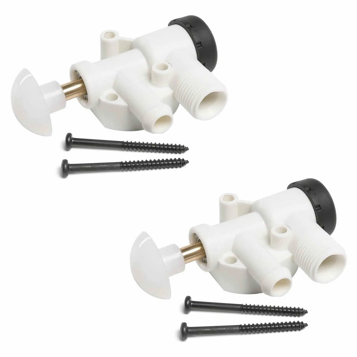 2X RV Water Valve Kit 385314349 for Sealand EcoVac Vacuflush (N/A)