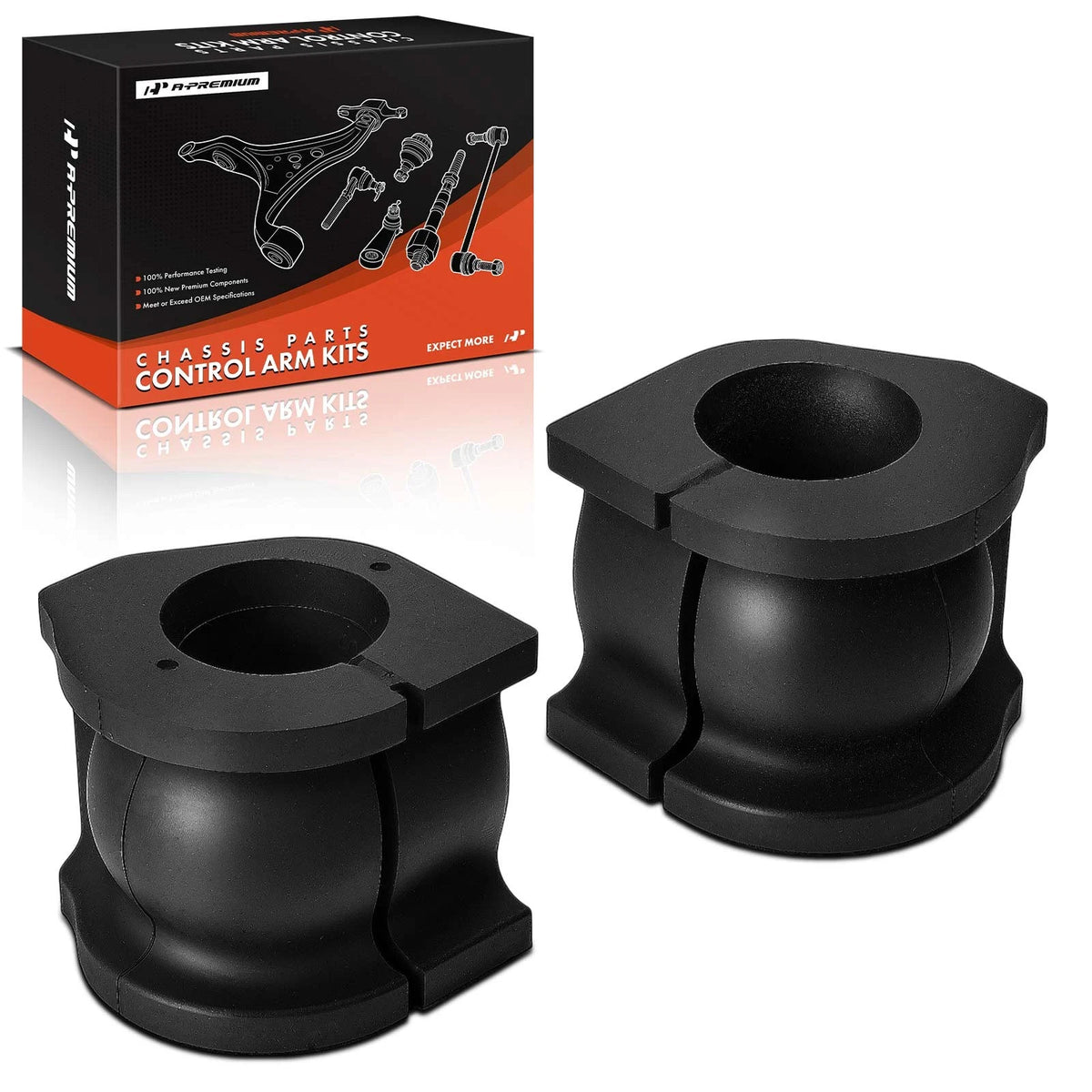 2X Front To Frame Sway Bar Bushing for Honda Civic (2006–2011) 51306SNAA02, BSK59019PR, K200293