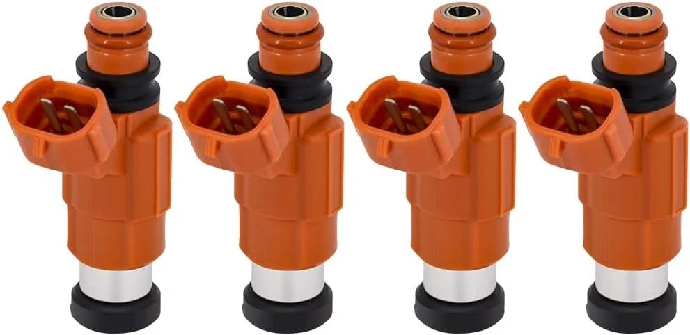 Set of 4 Fuel Injectors for Yamaha 115 HP Outboard (68V-8A360-00-00, 15710-65D00)