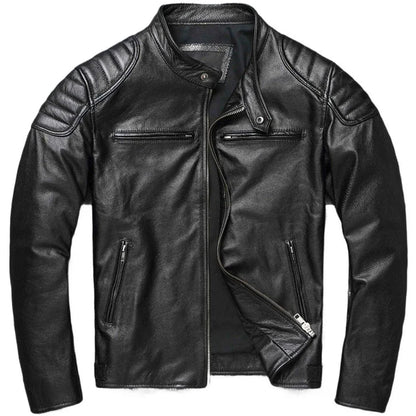 Imitation Leather Jacket for Men - Casual Wear Daily Use Holiday Attire