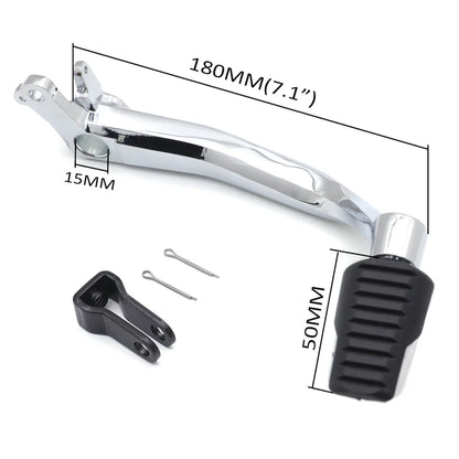 Chrome Omni Driver Brake Foot Control Lever for Honda Gold Wing GL1800 (2018–2021)