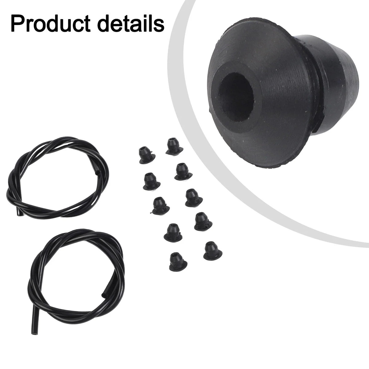 Trimmer Fuel Pipe and Locking Ring Set for FS80 BG72 BG75