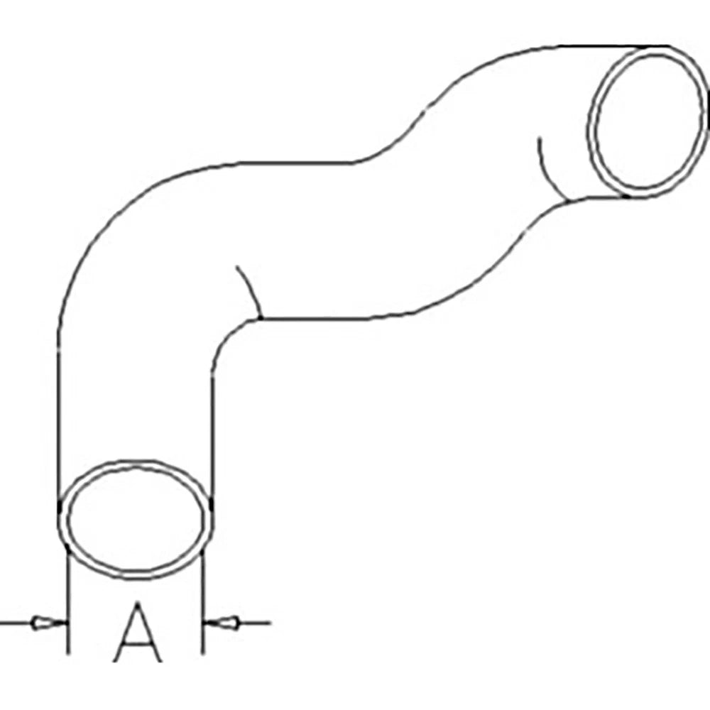 Radiator Hose for Massey Ferguson 2720 2725 3505 3525 3545 3630 3650