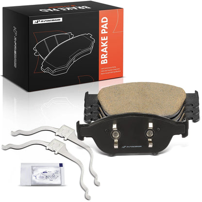 Set of 4 Front Ceramic Brake Pads for Mercedes-Benz E550 (2012–2014) P-1652