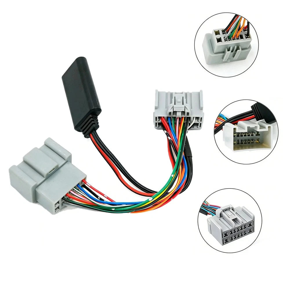 Bluetooth 5.0 AUX In Adapter Mic for Volvo V50 S60 S70 C70 V70 XC70 S80 XC90