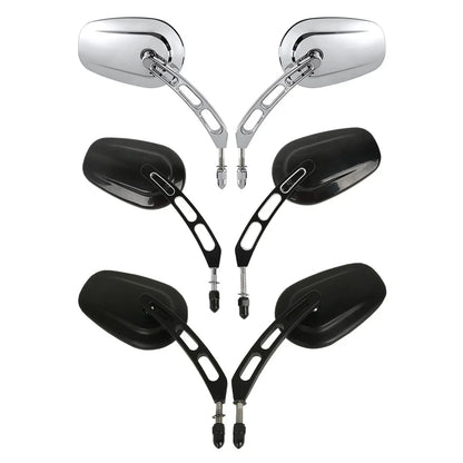 Rearview Mirrors for Harley Touring, Street Glide, Softail, Sportster, Dyna