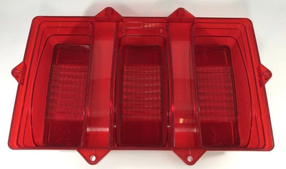 Tail Light Lens Replacement with Stainless Trim for 1969 Ford Mustang