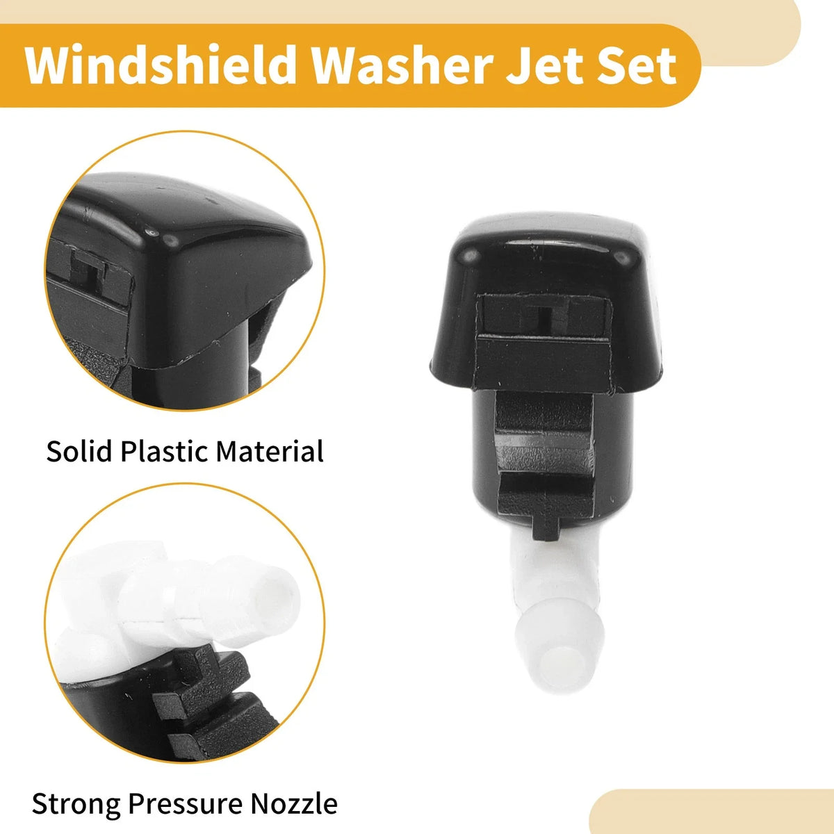 Windshield Washer Nozzle Kit for Ford Edge (2015–2023) No.BT4Z17603A