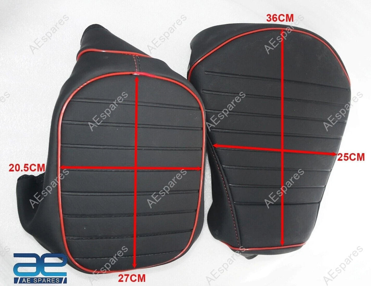 Seat Cover Set for Royal Enfield Classic 350 (2021–2023) Black