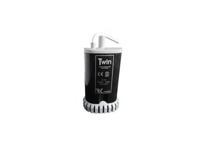 Reich 19L Twin Submersible Water Pump for Caravan Motorhome Campervan