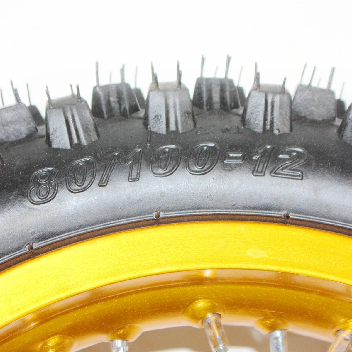 15mm Axle Rear Wheel Rim Tire for PIT PRO Dirt Bike (3.00-12)