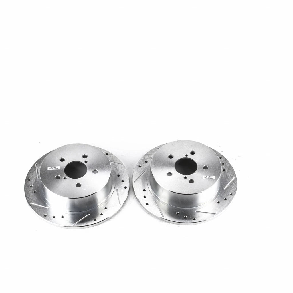 Pair of Power Stop Brake Rotors for Subaru Forester (2009–2018) TLX-psbJBR1165XPR-CL360A75