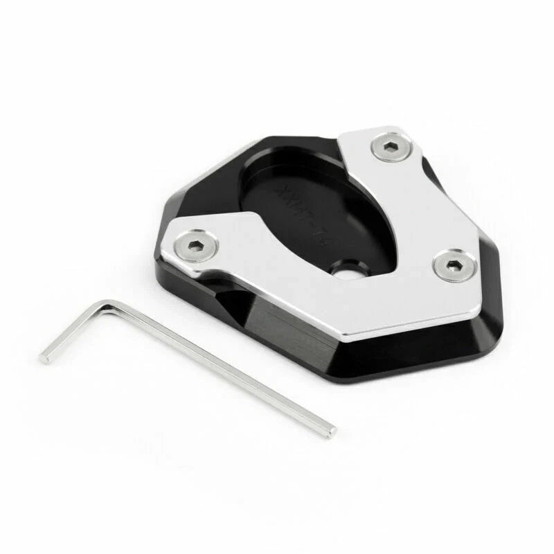 Kickstand Side Stand Foot Pad for Kawasaki Z650 Z900 (2017–2018) Black T9