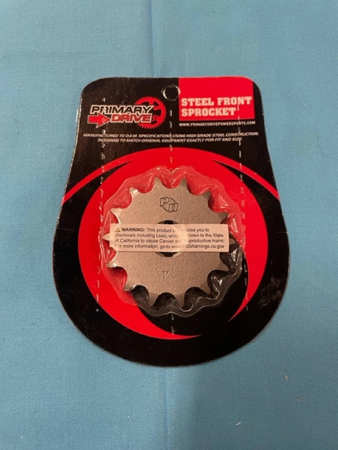 14 Tooth Primary Drive Front Sprocket for Honda CRF100F (2004–2009) 20214