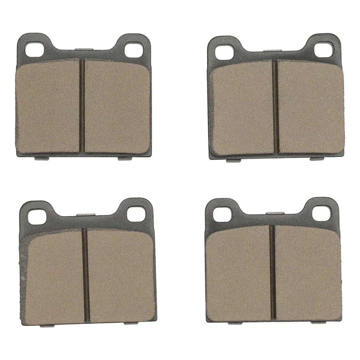2X Brake Pad Set Rear for MB Mercedes 420 280 Volvo C70 V70 S90 V90 (2004) - 17983468, D31, PF7255M, PF736M, PF7422M