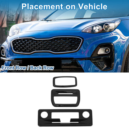 Light Trim Bezel Set for Nissan Serena (2023) Black