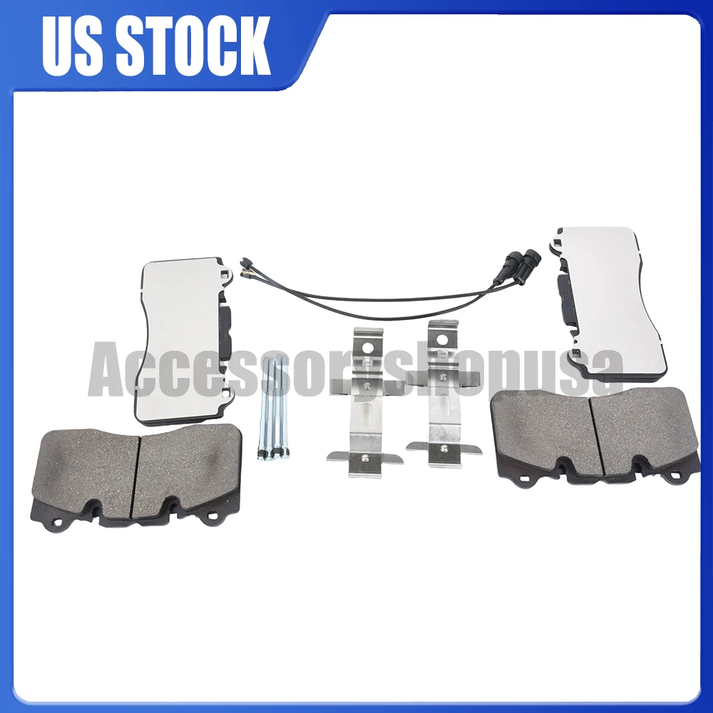 Front Brake Pad Kit for Chevrolet Corvette Z06 Z07 (23316708, 171-1186)