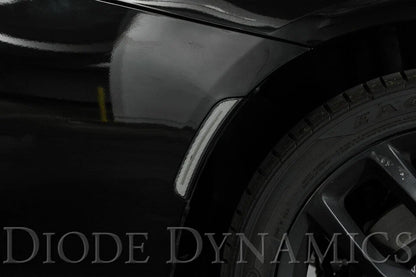 Clear LED Side Marker Lights Set for Dodge Charger (2015–2020)