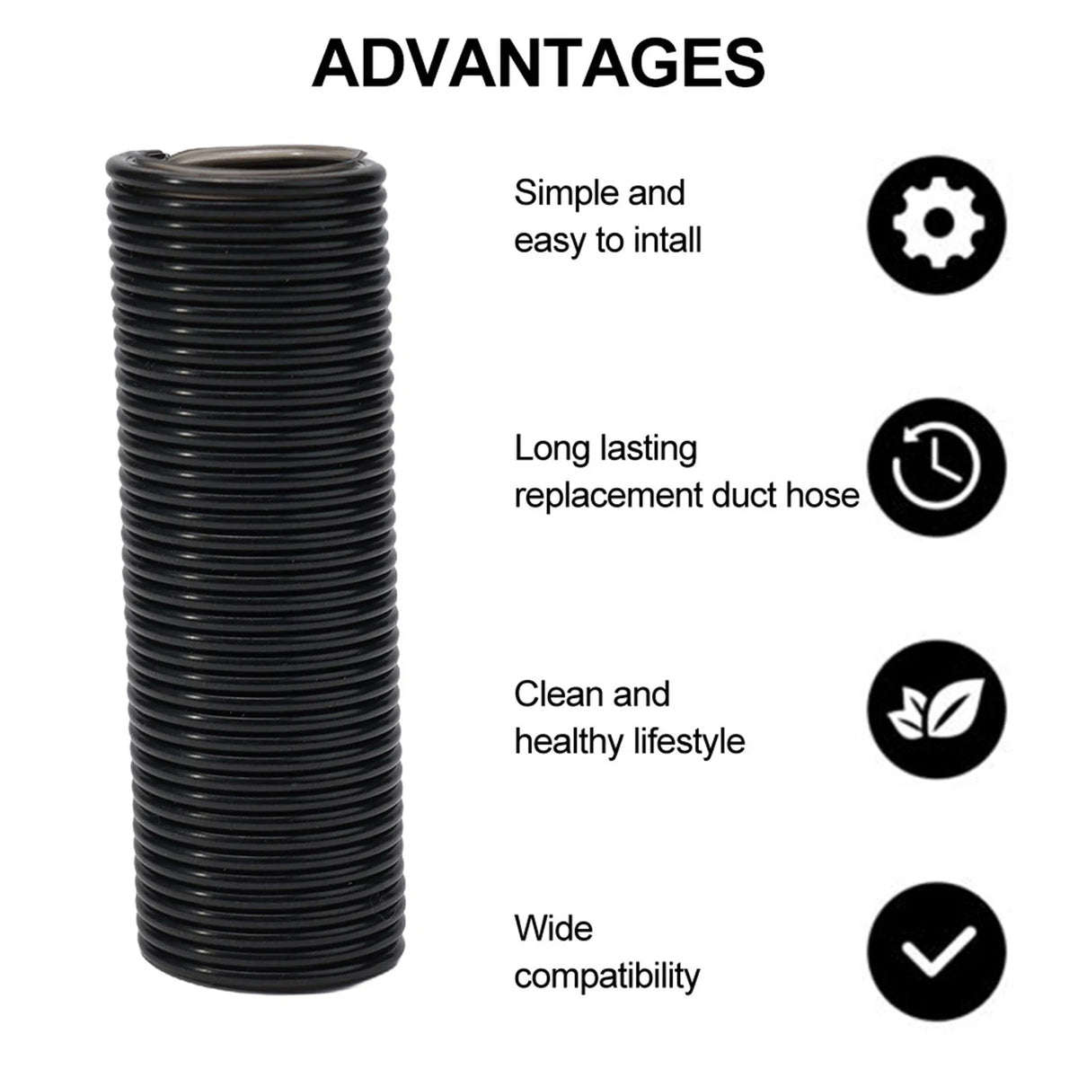 Lower Duct Repair Hose for Shark NV680/NV680UK/NV680UKT (2015–2023)