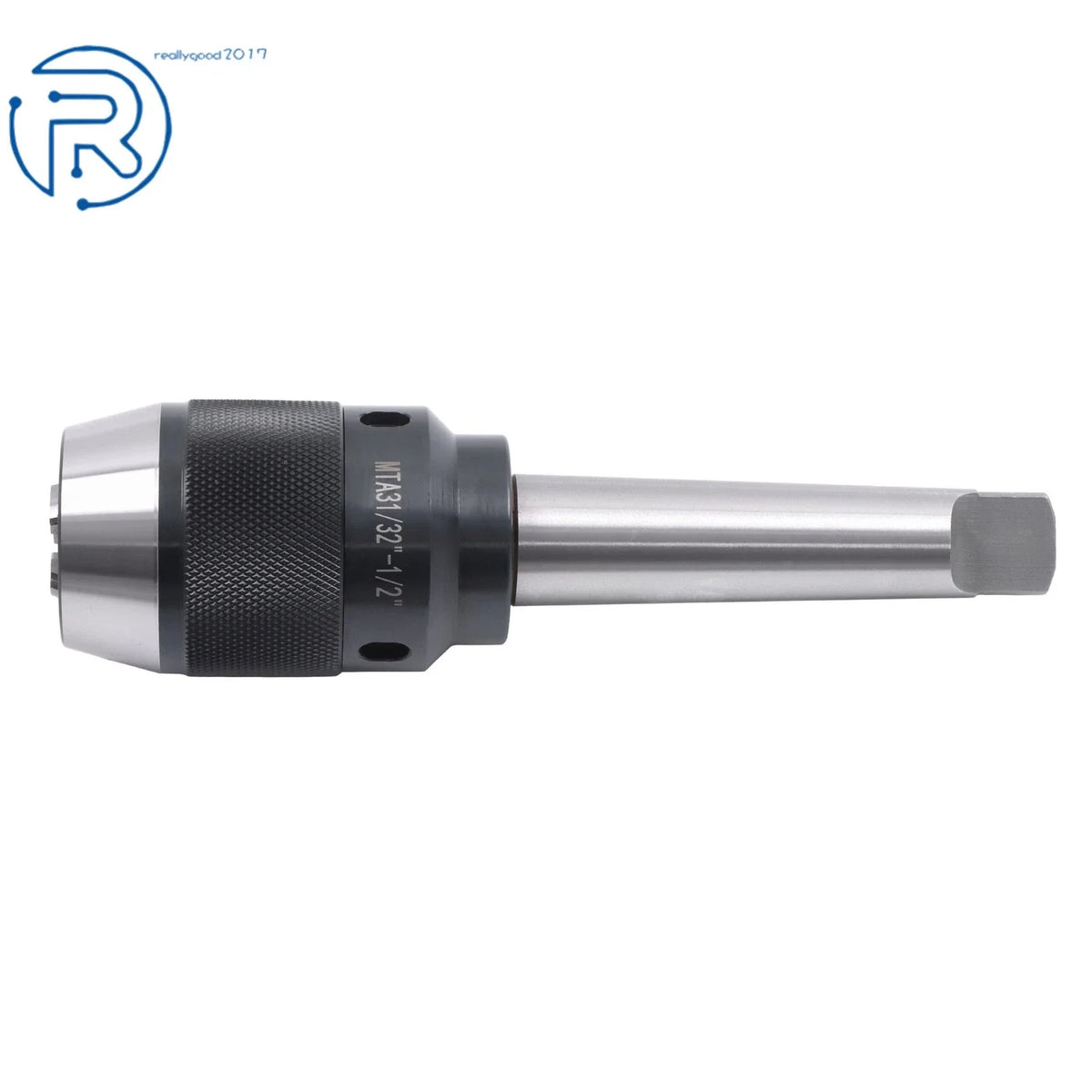 Keyless Steel Drill Chuck 1/32"-1/2" Taper 3 MT3 Integral Shank