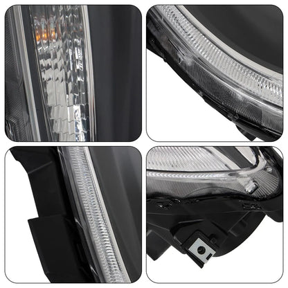 Passenger Side Headlight for Chrysler 200 (2016–2017) Halogen Clear