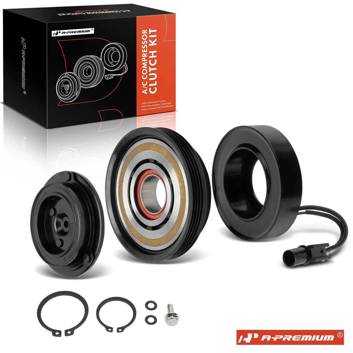 A/C Compressor Clutch Kit for Hyundai Elantra (2007–2012)