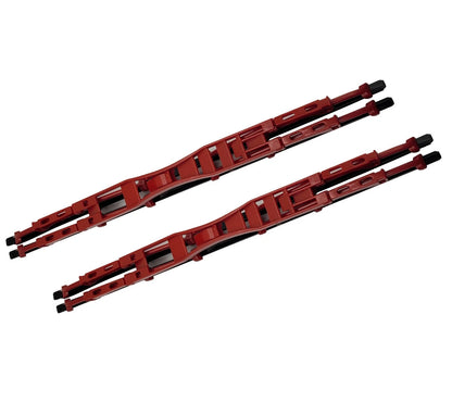 2X 16" Red Double Dual Blade Windshield Wiper for Universal (41605)