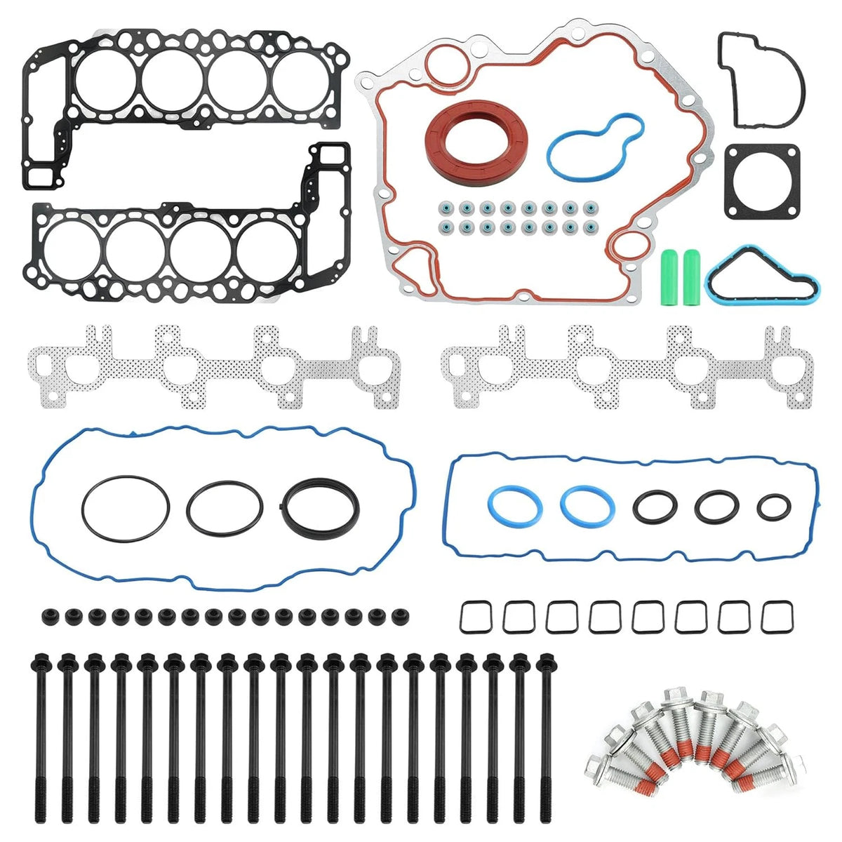 Head Gasket Kit with Bolts for Compatible with 20