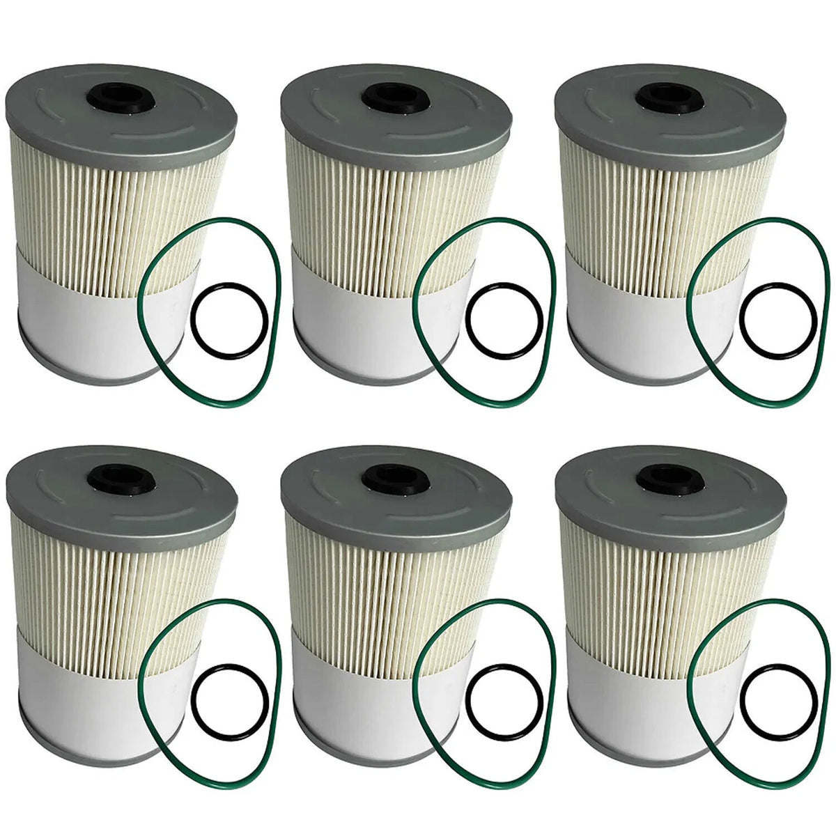 Pack of 6 Fuel Filters for Fleetguard FS19915