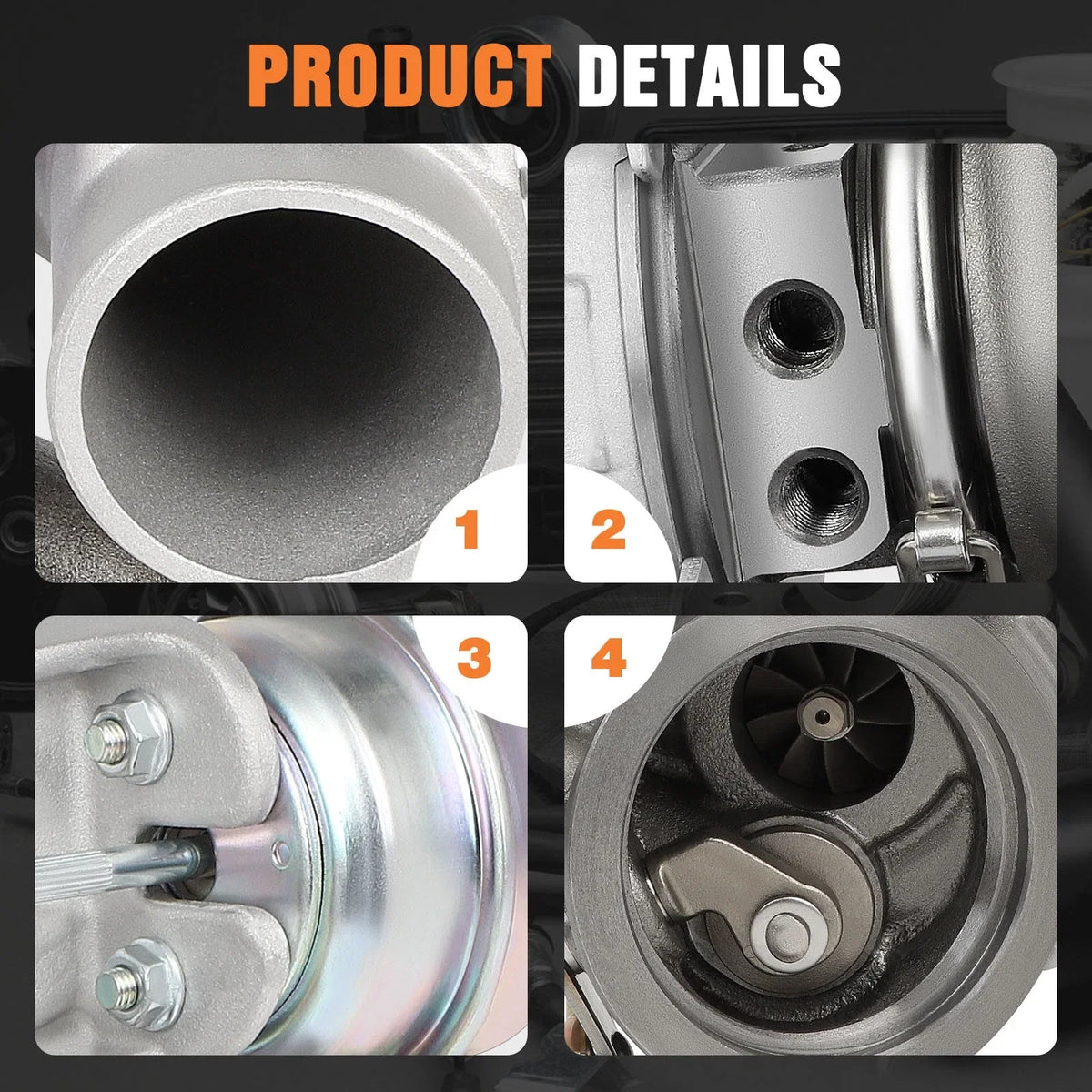 Turbocharger for Chevrolet Trax 1.4L (2013–2021) 55565353