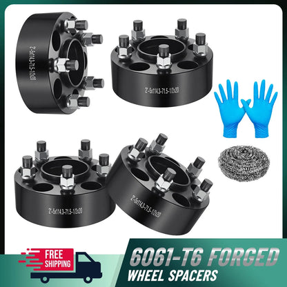 2" Hubcentric 5x4.5 5x114.3 Wheel Spacers for Jeep Wrangler YJ Cherokee XJ (1991–2001)