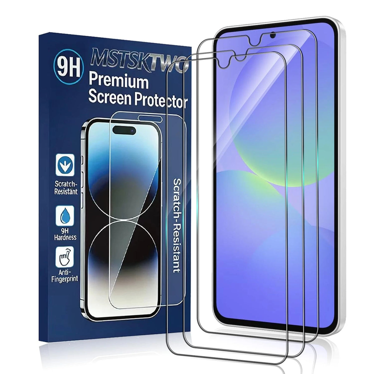 3X Tempered Glass Screen Protector for Samsung Galaxy A36 5G