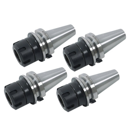 Set of 4 BT40-ER32 Collet Chucks 2.75" GAGE Length - Tool Holders G2.5