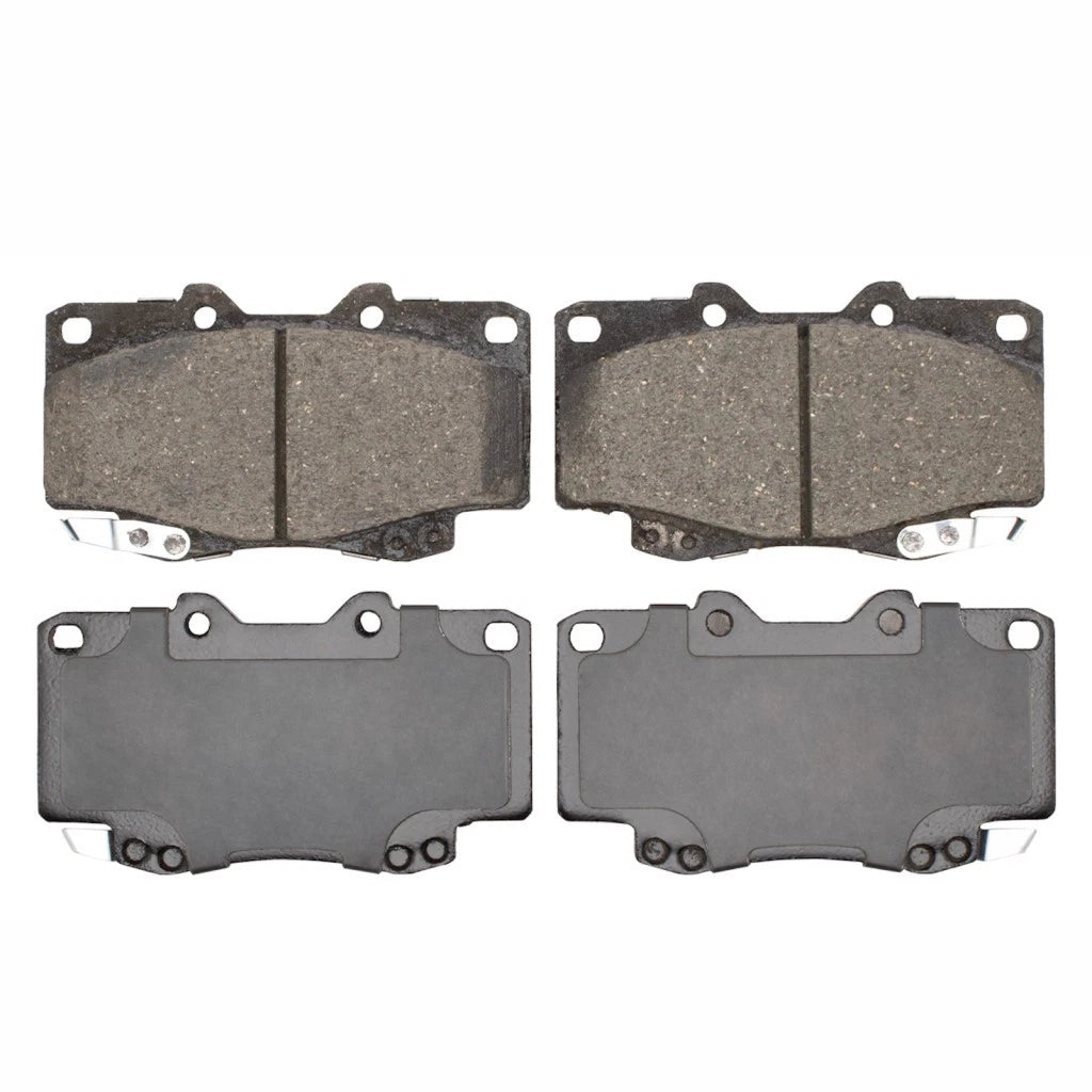 Set of 4 Disc Brake Pads for Toyota Tacoma (1995–2004) ALX-PAU-DF-4000-0436-00-CLA3