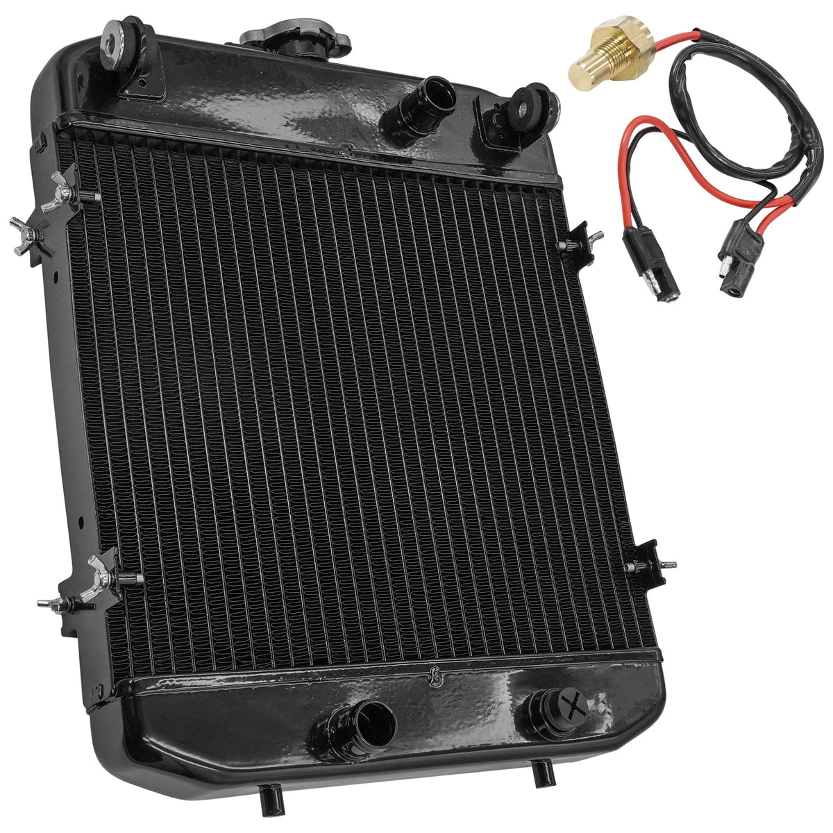 Radiator for Arctic Cat 500 Manual 4X4 FIS (2003–2008) RA106+SR120, 0413184