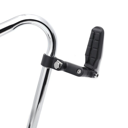 Front Rider 1.25" Tombstone Offset Mount Clamp Foot Peg for Yamaha Virage