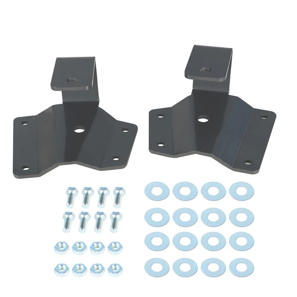 2" Rear Axle Drop Hangers Lowering Kit for GMC Sierra 1500 2WD (1999–2006) BCK87791K
