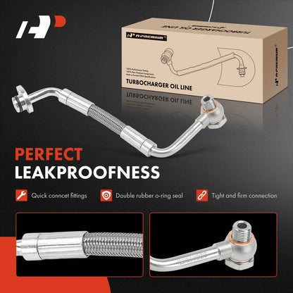 Turbo Water Return Tube for Dodge Dart (2013–2016) Fiat 500 (2012–2019)