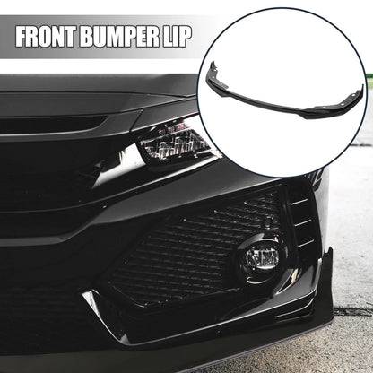 Glossy Black Bumper Lip Splitter Set for BMW 3 Series G28 (2019 - 2021)