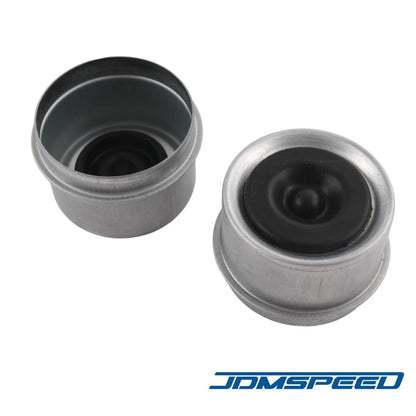 Set of 4 Trailer 1.98" Axle EZ Lube Grease Hub Cover Dust Cap 17Q06688-198EBUS