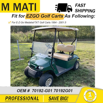 Set of 2 Tie Rod Ends for E-Z-Go Medalist TXT Golf Carts (1994–2001.5) #70192-G01