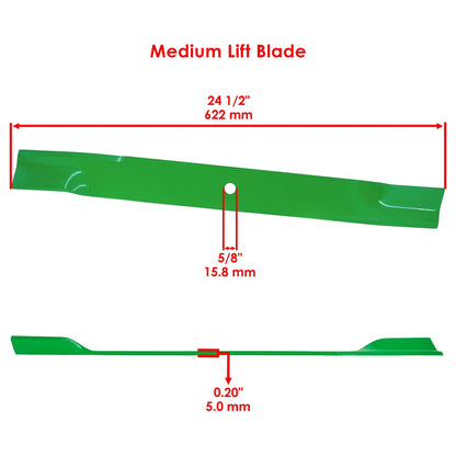 72" Deck Blade for Gravely Pro-Master (MB329, 992150, 992151, 992160, 992164, 992168, 992170)